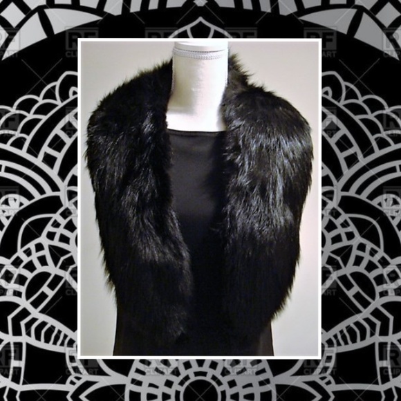 Other - Vintage Black Mink Stole